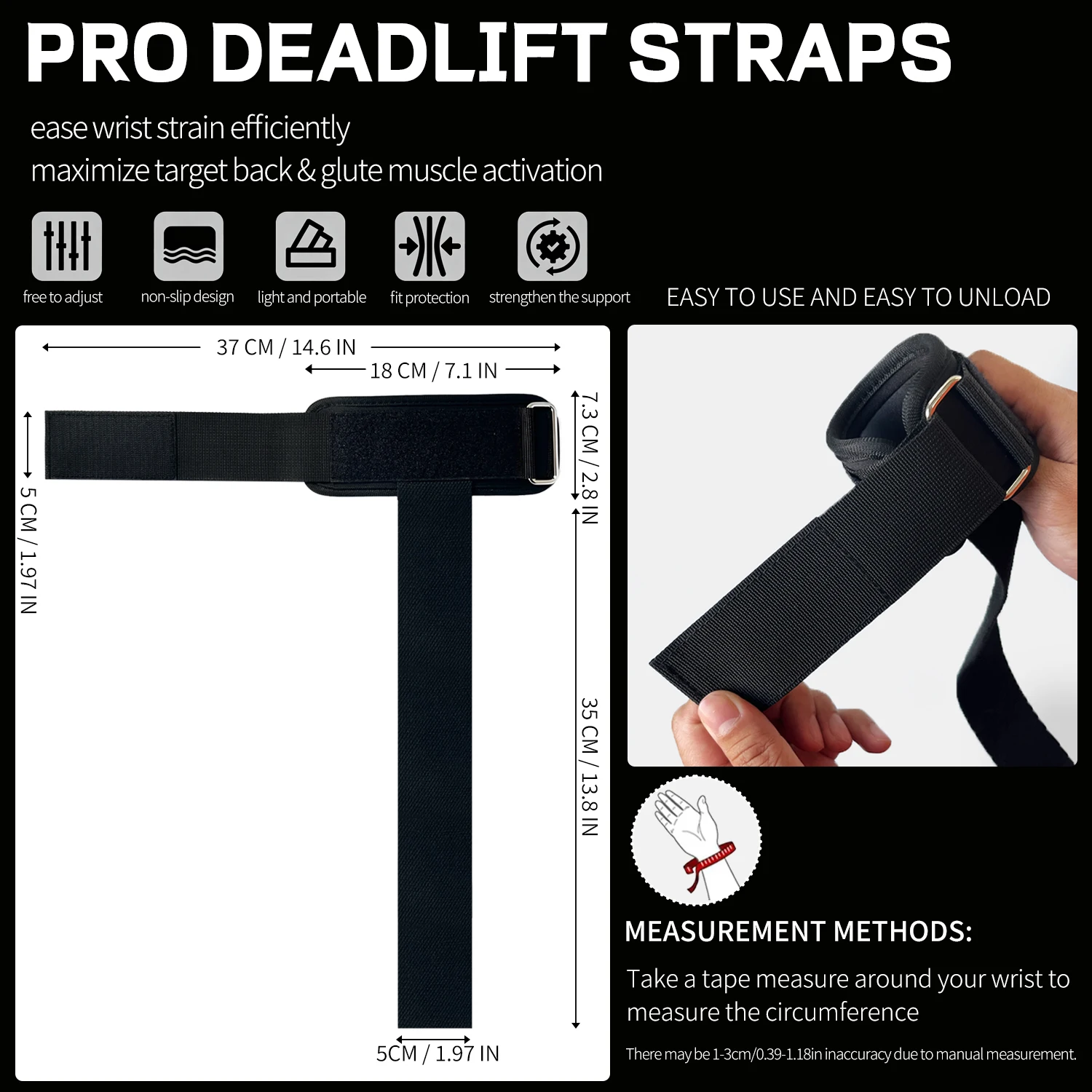 Weightlifting Straps 2pcs Wris - огляд і ціна Crossfit Workout Gear