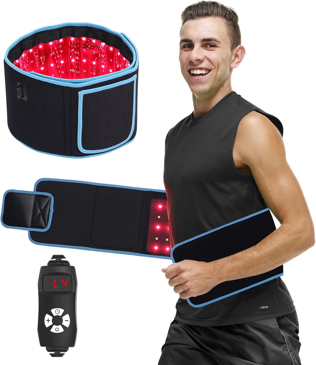 LED Phototherapy Massage Belt  - огляд і ціна Crossfit Gym