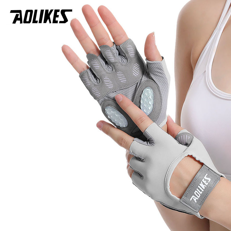 AOLIKES 1 Pair Gym Gloves Body - огляд і ціна Crossfit Workout Gear