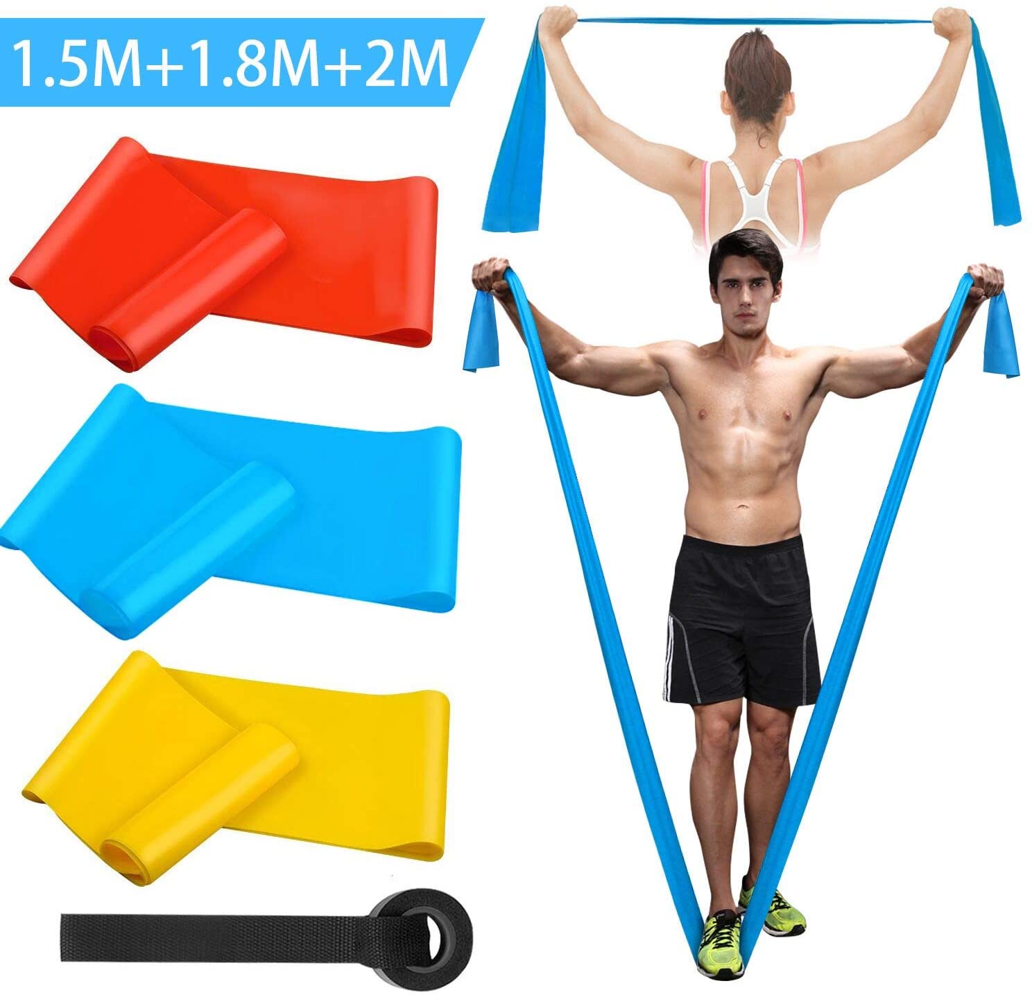 Elastic Fitness Bands 4Pcs Res - огляд і ціна Crossfit Training Gear