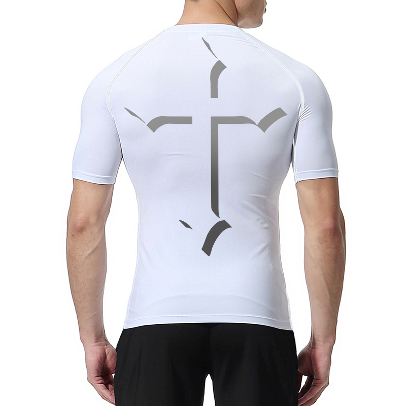 Cross Print Compression Shirt  - огляд і ціна Crossfit Gym