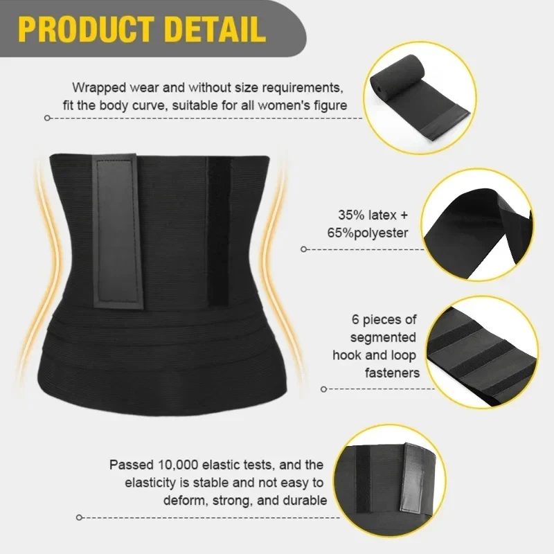 1/2Pcs Bandage Wrap Trimmer Be - огляд і ціна Pull Up Assist Band