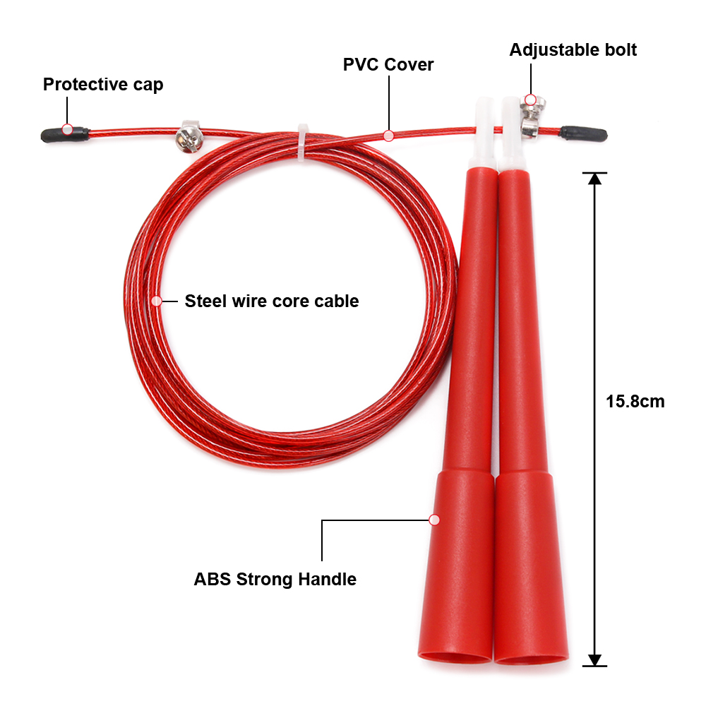 Plastic Speed Skipping Rope Cr - огляд і ціна Crossfit No Equipment