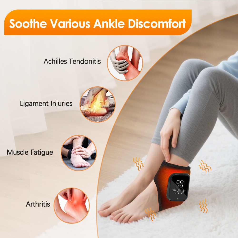 Electric Ankle Heat Massager V - огляд і ціна Ankle Mobility Band